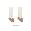Meias para Bebê, Meias Longas de Outono e Inverno, Desenho Animado Estéreo de Orelhas para Recém-Nascido, Meias Versáteis Anti-Odor