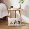 Decoración Navideña de Otoño para el Hogar, Sala de Estar, Cojín, Almohada, Funda para Cojín de Cintura, Importación Transfronteriza, Caliente