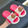 Pantuflas infantiles de dos colores para niñas, nuevo estilo verano 2026, para niños y niñas, uso doméstico de verano, antideslizantes, baño, para padres e hijos, niños, niñas, sandalias de verano