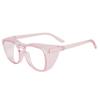 Gafas anti-luz azul para polen directas de fábrica hombres y mujeres mismo estilo personalizadas anti-ultravioleta gafas lisas gafas protectoras antivaho