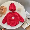 Mameluco para Bebé con Forro Polar, Sudadera Gruesa, Mameluco de Otoño e Invierno para Bebé, Ropa para Niños, Traje de Año Nuevo y Navidad