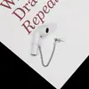 Venda direta da fábrica versão coreana dos brincos mais vendidos sem fio criativo Bluetooth brincos correspondentes airpod brincos atacado