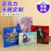 Suporte de Mesa Acrílico com Múltiplos Personagens Criativo Tridimensional Anime Desenho Animado Cultural e Criativo Suporte de Mesa Acrílico Personalização