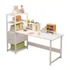 Mesa de Computador Mesa de Estudo Estante Mesa Integrada Mesa Simples Casa de Aluguel Mesa de Estudo para Estudante Quarto Mesa Simples Mesa de Escritório