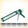 Pistola de Calafateo para Vidrio de Puertas y Ventanas de Decoración, Ahorradora de Mano de Obra, Rompepegamento Automático, Pistola de Silicona Universal para Pegamento de Vidrio