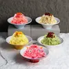 Melamina Imitación Porcelana Comercial Creativo Hielo Raspado Bol de Hielo Fruta Helado Vajilla Bol de Postre Bol de Agua Azucarada Bol de Helado