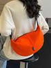 Bolsa Casual Simples Dumpling 2024 Nova Bolsa Esportiva Bolsa de Fitness Yoga Transversal de Ombro Único Bolsa de Nylon Casual Versátil