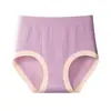 Pantalillas Seamless Rojas de Cintura Alta para Mujer Tallas Grandes con Control de Vientre y Levantamiento de Glúteos, Borde Antirrodadura, No Aprietan, Refuerzo Antibacteriano, Braguitas para Mamá