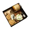 Caja de Regalo de Vela de Aromaterapia Creativa de Nicho Regalo Avanzado para Acompañar Bodas Regalo Navideño Fragancia de Aceite Esencial de Incienso Duradero