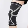 Joelheiras esportivas por atacado, equipamento de proteção de malha de nylon quente elástica em quatro direções, joelheiras para ciclismo e montanhismo ao ar livre, equipamento de proteção esportiva