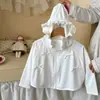 Roupa de Proteção Solar Infantil Leve Seda Gelada Proteção UV Meninas Laço Fofo Roupa de Proteção Solar Respirável para Uso Externo Jaqueta Fina