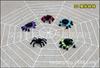 Procesamiento de Accesorios de Araña Humana de Peluche de Simulación Personalizados para Halloween 30cm Color Festival de los Fantasmas Flor Humana Araña