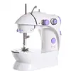 Artículo popular transfronterizo 202 máquina de coser doméstica mini portátil, máquina de coser eléctrica de mano pequeña, stock de fabricante al por mayor