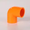 Conexões Conector PVC Três Vias Vermelho, Laranja, Rosa, Cotovelo Direto para Aquário, Tubo de Abastecimento de Água Verde, Amarelo, Preto, Roxo