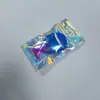 Pincel de Polvo para Uñas de Sirena, Brocha Pequeña para Base con Forma de Cola de Pez, Brocha para Rubor Redonda de Cabeza Plana, Mango Galvanizado con Forma de Pez, Brocha de Maquillaje con Escamas de Pescado