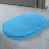 Alfombra de Piso Absorbente Oval Gruesa para Puerta de Baño, Entrada de Dormitorio Antideslizante, Entrada de Cocina y Baño Felpudo para Pies