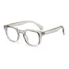 Óculos Quadrados Simples Estilo Coreano que Mudam de Cor, Óculos de Sol Retrô com Armação Pequena Preta, Óculos Personalizados Sem Grau que Podem Ser Equipados com Lentes de Grau