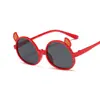 Moda Infantil Fofa 2021 Novos Óculos de Sol com Orelhas de Gato Personalizados Tendência Óculos de Sol para Bebê Óculos de Sol para Crianças