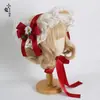 Chapéu de Palha Lolita Pastoral Multicolorido de Renda Lembrança Bnt Hanyang Chapéu de Palha Ecletico Estilo Francês Plano