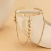 Cadena de Cintura de Conchas Bohemio de Verano Europeo y Americano Estilo Resort Costero Cadena Corporal Apilada de Estrellas de Mar y Conchas Cadena de Cintura