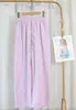 Pantalones de Casa Otoño e Invierno, Pantalones de Dormir Térmicos de Doble Cara para Mujer, Pantalones Rectos Sueltos, Pantalones Cálidos Casuales, Pantalones a Cuadros para Mamá para Uso al Aire Libre