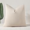 Fundas de Almohada Decorativas para el Hogar Minimalistas Nuevas Cuidadosamente Seleccionadas, Color Sólido Felpa de Terciopelo Cómodas y Refrescantes Fundas de Almohada para Sofá y Ventana de Mirador