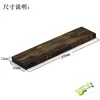 Material del Puente de Guitarra: Material Cuadrado de Madera Maciza de Palo de Rosa Ébano para Guitarra Bajo Puente Materiales Hechos a Mano