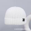 Chapéu de lã de pano de chegada nova estilo coreano, chapéu de malha feminino, outono e inverno, quente, casual, combinado, chapéu de pele de melão, chapéu de chão da moda