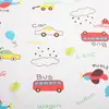 Capa para bolsa de roupas de algodão estampado, malha de algodão classe A para bebês, 300 peças, estampado, dupla face