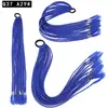 Coleta Gradiente de Siete Colores Coleta Trenza Pequeña Trenza de Color Sucio Coleta Tocado Personalizado Hip Hop Trenza de Tres Hilos