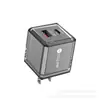 Cargador de teléfono móvil Big ice A C Macaron Europeo y Americano, cabeza de carga rápida de doble puerto QC3.0 PD20W en inglés