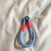 Lanyard Popular Transfronterizo de Dopamina para Teléfono Móvil de Corto, Doble Extremo Engrosado, Cuerda para Muñeca de Juguete de Peluche Nudo Antiperdida para Teléfono Móvil