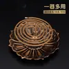 Areia para Incenso Estilo Chinês Sândalo Casa Interior Caneca de Incenso Pera Ganso Artemísia Aromaterapia de Longa Duração 20g Incenso Portátil de Pinha