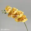7 orquídeas Phalaenopsis artificiales, ramas de Phalaenopsis colgantes estilo europeo con textura delicada, ramas de orquídea Yunsu para paisajismo decorativo