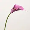 Flor Artificial de Lirio de Calas de Alta Calidad Decoración para el Hogar Flor Falsa con Tacto de PU Material para Arreglos Florales de Mesa de Comedor de Hotel Flores para Bodas
