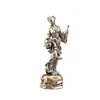 Adornos Decorativos de Latón Estilo Antiguo de Cuatro Hadas, Mascotas de Té para Mesa de Té de Hadas, Estatuillas de Bronce, Manualidades para Escritorio, Sala de Estar, Oficina