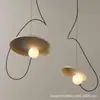 Novo Designer Nórdico Simples Criativo Sala de Estar Sala de Jantar Estudo Bar Quarto Mesa de Cabeceira Ferro Ajustável Lustre