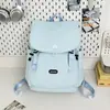 Mochila Deportiva para Exteriores de Montañismo con Color de Contraste, Repelente al Agua, Gran Capacidad, Mochila de Viaje para Ocio, Bolsa Ligera de Viaje para Hombres y Mujeres