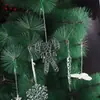 Gancho de Plástico Transparente en Forma de S Navideño Transfronterizo Suministros Navideños Accesorios Gancho Decorativo S Gancho Pequeño Herramienta Colgante