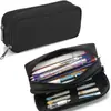 Estuche para Lápices Gran Capacidad Bolsa para Lápices Estuche Estético para Lápices Bolsa de Almacenamiento para Papelería de Oficina Estuche Sencillo Resistente para Lápices Hombres