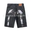 Jeans Lavados Retro Americanos Estilo Hip-Hop Callejero Estampados Pantalones de Pierna Recta 2026 Primavera y Otoño Nuevo Estilo Transfronterizo