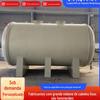 Fornecimento Direto de Fábrica 0,1-50M3Pph Tanque de Armazenamento Vertical Pph Tanque de Armazenamento Horizontal Pph Tanque de Armazenamento de Cloridrato Enrolado em PP Resistente a Ácido