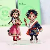Imanes metálicos para refrigerador de Xizang con figuras étnicas, souvenirs turísticos culturales y creativos con temática de yak
