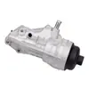 2701800610 Base del Filtro de Aceite Elemento del Filtro de Aceite Adecuado para Conjunto del Filtro de Aceite Mercedes-Benz Gla (Aluminio)