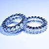Anillo de Diamante Corte Esmeralda Moissanita Dedo Índice Anillo para Dedo Anular Mujeres Mosan Diamante Moda Personalidad Ins Celebridad de Internet Europea y Americana