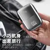 Mini Afeitadora Recíproca para Hombre con Malla de Triple Hoja Flotante, Resistente al Agua IPX7, Carga USB, Pantalla Digital, Afeitadora de Viaje