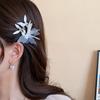 Horquilla de flor de dopamina, lote de un yuan, para niña coreana, con forma de corazón y pico de pato, accesorios para el cabello de verano para mujer