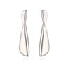 Aogu Moda Europeia e Americana Simples Cobre Banhado a Ouro Real Retrô Brincos de Gota de Água para Mulheres Nicho High-End Versátil Brincos Personalizados