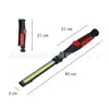 Luz de trabajo LED para venta al por mayor transfronteriza, plegable 180 grados, portátil, luz de mantenimiento COB, imán, luz para mantenimiento de automóviles