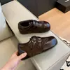 Sapatos plataforma com patchwork de estampa de leopardo para mulheres, nova coleção de outono 2026, estilo Mary Jane, que aumentam a altura, confortáveis, versáteis, tênis casuais alemães para treino